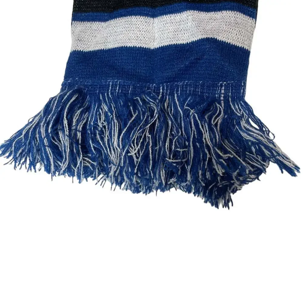 Indianapolis Colts Blue Knit Fringe Scarf NFL Acrylic